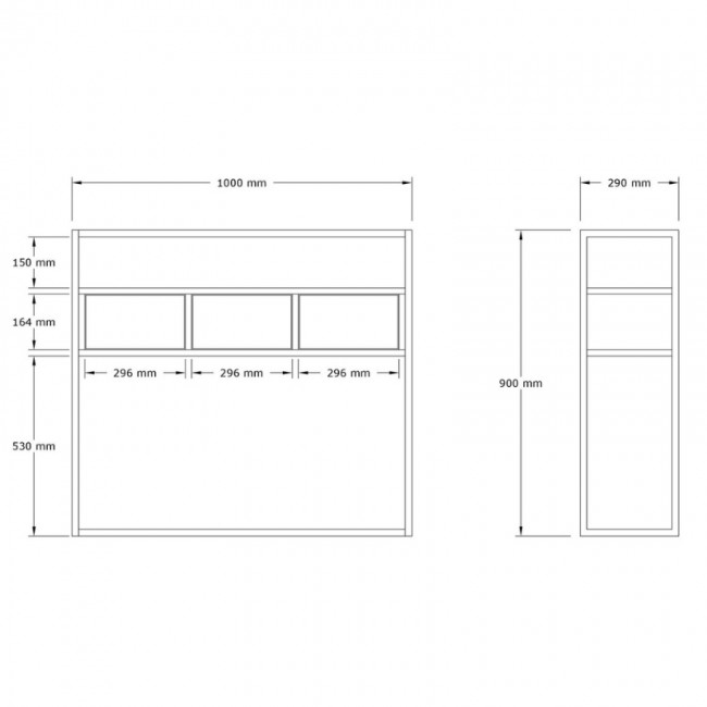 Κονσόλα Guarda Megapap χρώμα μπεζ travertine - χρυσό 100x29x90εκ.